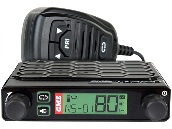 GME 5 Watt Super Compact UHF CB Radio with Speaker Microphon